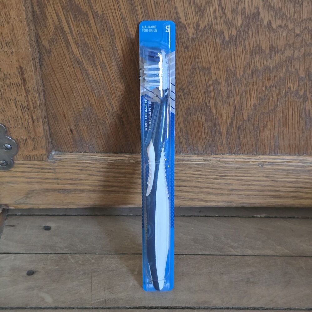 Oral-B Pro Health All In One Soft Toothbrush 2016 Cross Action Promo Blue White